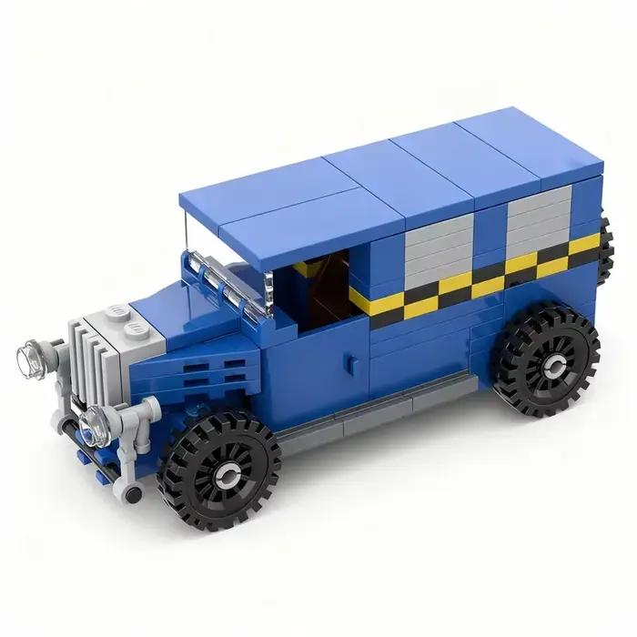 155 pièces MOC Les Aventures de Tintin Mini Véhicule Modèle Classique Jouet de Construction Cadeau d