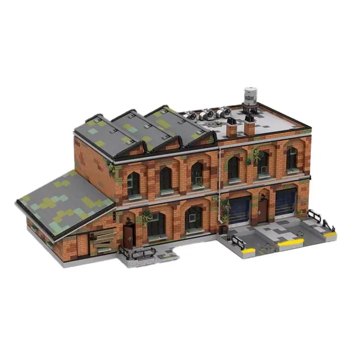 Bloc de Construction modulaire personnalisé MOC, 7151 pièces, ancien entrepôt, brique Simple, modèle