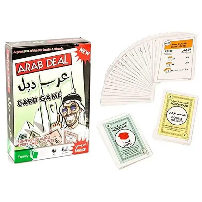 Richesse arabe, jeux de société, jeux de table, jeux de cartes. Convient pour Ben, réunions de famil