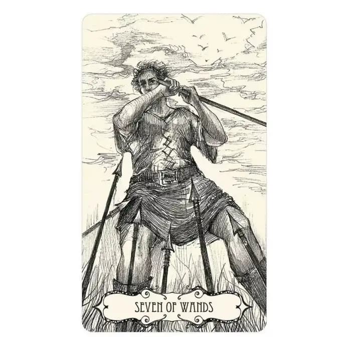 Tarot de l'Abysse, jeux de cartes, 12x7 cm