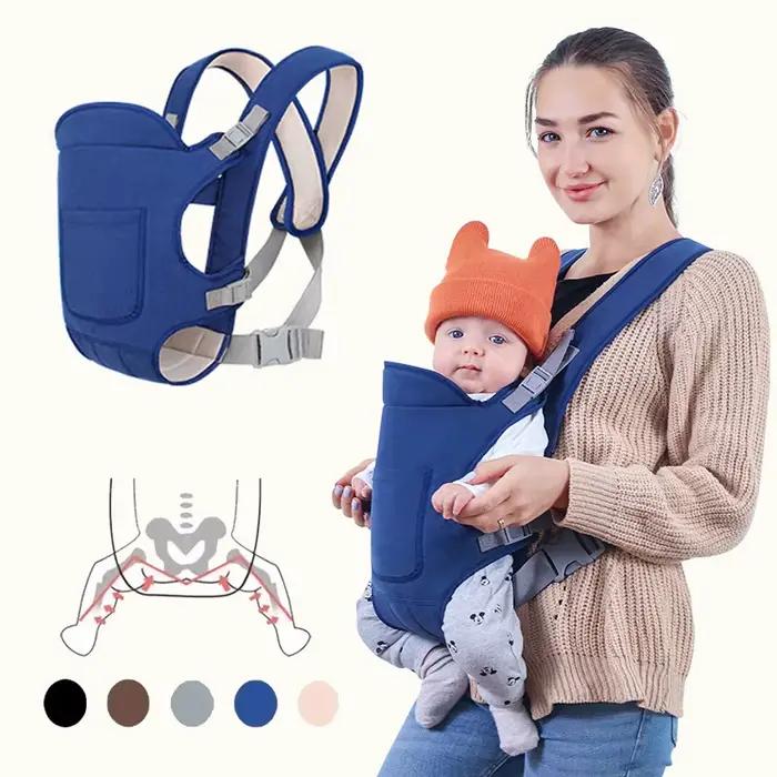 Porte-bébé de sécurité pour sortir, porte-bébé multifonctionnel à bandoulière, quatre méthodes avant