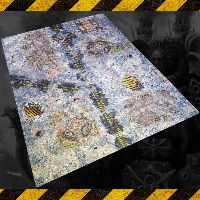Battlemat, Gamemat, Deployement Zone, NOUVELLE édition 11e, 66"x44", Accessoires de wargame, Battlem