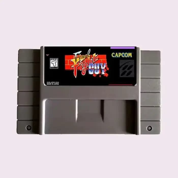 Haute qualité 16 bits Final Fight Guy NTSC grande carte de jeu grise pour joueur de jeu Version amér