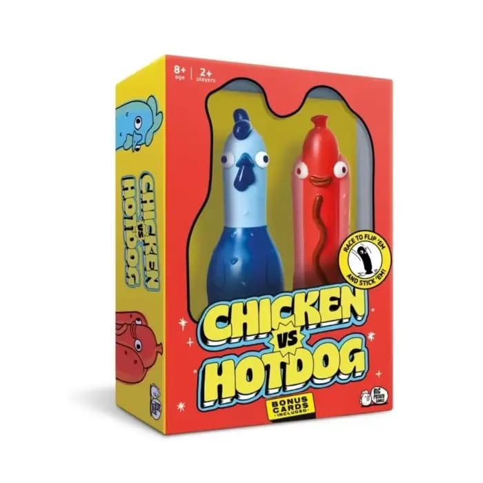 Jeu de société interactif Fast Strategy Chicken Vs Hotdog, jeu de société de fête avec poulet et chi