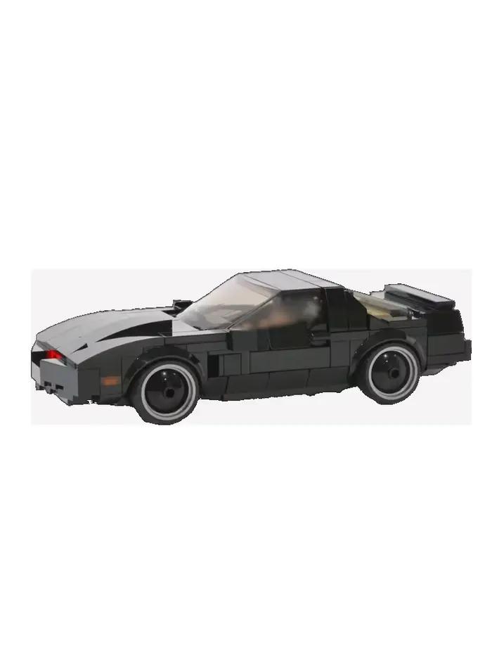 262 pièces MOC-144934 technique Super voiture de course KITTED-Knight Rider ville voiture de sport b