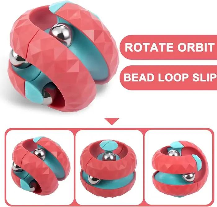 Jouet de décompression pour enfants, Cube de balle orbite, jouets sensoriels Anti-Stress, jouets Fid