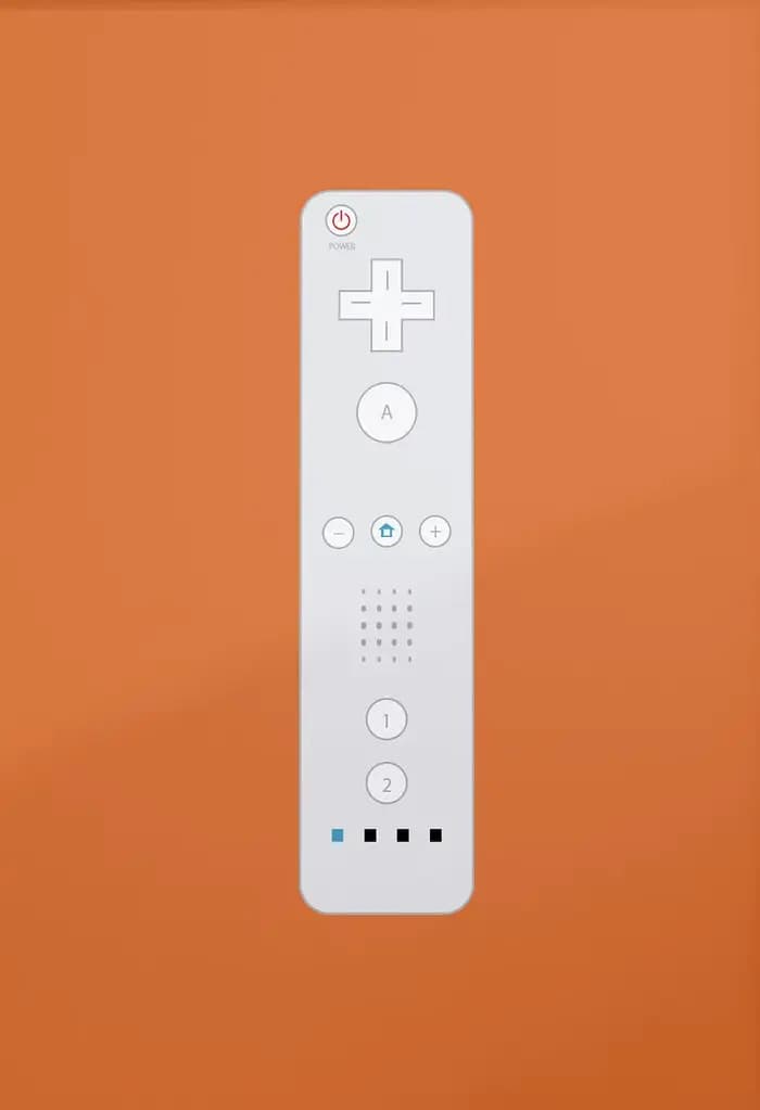 Affiche de jeu vidéo minimaliste moderne, contrôleur de dessin animé, délibérément, impressions de p