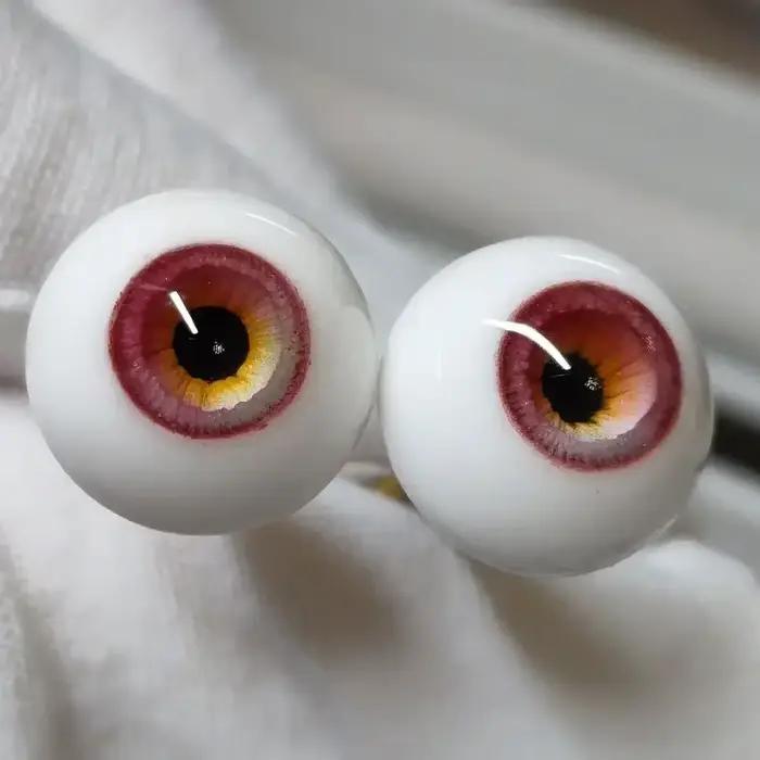 Yeux de poupée 8/10/12/14/16/18mm pour 1/3 1/4 1/6 Bjd, plâtre, globe oculaire stéréoscopique, brico