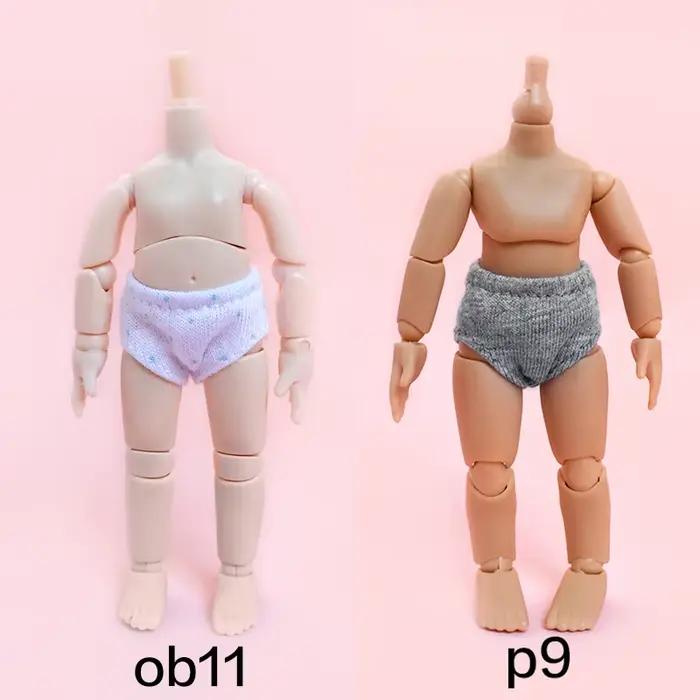 2 pièces Ob11 sous-vêtements de poupée Leggings culottes vêtements de poupée sous-vêtements culottes