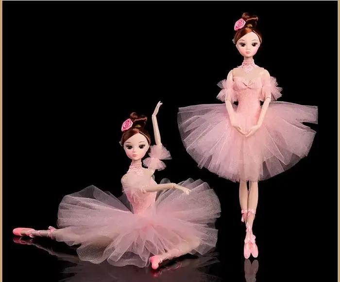 Poupée de ballet BJD originale faite à la main pour enfants, 1/6 beurre, ensemble complet, 12 jouets