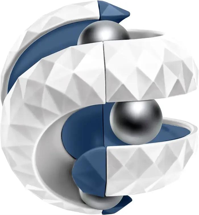 Jouet de décompression de balle de piste, jouet créatif pour enfants avec cube de boule de piste d'a
