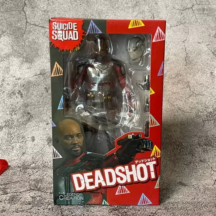 Figurine de collection Suicide Squad Task Force X Deadshot Will Smith de 6 pouces, modèle de jouet, 