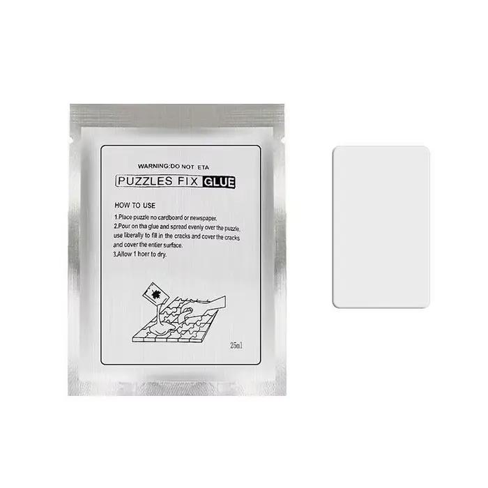 Colle pour Puzzle avec grattoir, 25ML/60ML, sécurité transparente, sans goût, dessin diamant, bricol