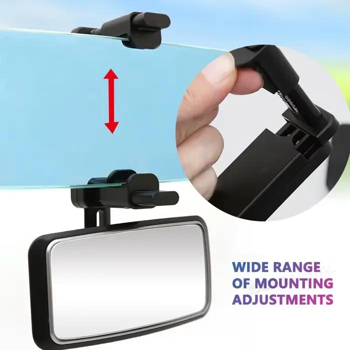 Miroir intérieur de voiture pour bébé, Clip de rétroviseur arrière pour la sécurité automobile, cond