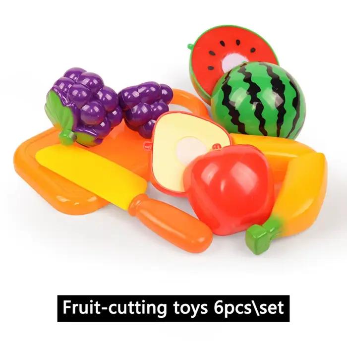 Jouets en feutre pour bébé, aliments à coller au mur, fruits et légumes, jeux de cuisine d'imitation