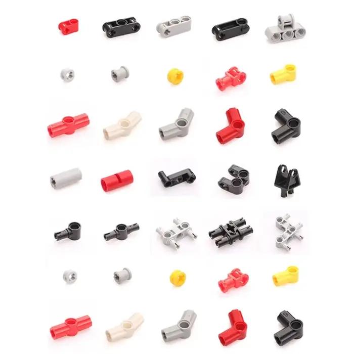 Blocs de construction, anneau de conduite, axe de Joint universel et connecteur à broche avec trous,