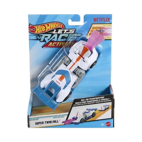 Hot Wheels Let's Race Activate Series JJX15 Voitures de course miniatures, modèles de collection, sc