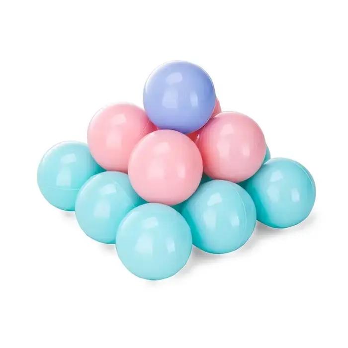 50 pièces 55MM bébé balles en plastique piscine d'eau océan jeux de balle pour enfants natation foss