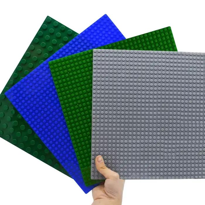 Plaques de base classiques 32x32 16x32 16x16 points, blocs de construction, briques, plaques de base