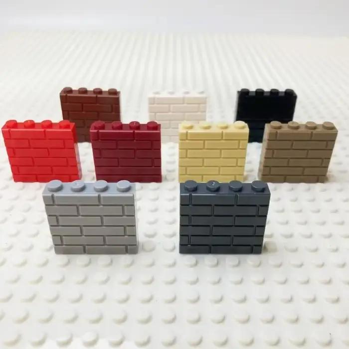 120 pièces bloc de Construction Simulation ville mur brique bloc de Construction modèle accessoires 