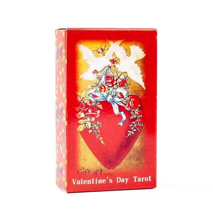 Jeu de tarot de la Saint-Valentin de 79 cartes, cartes Oracle d'amour pour les arts magiques, pour j