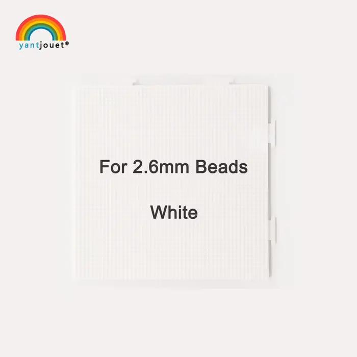Yant Jouet 2.6mm Hama perles coloré panneau perforé blanc noir rose vert bleu modèle conseil circula