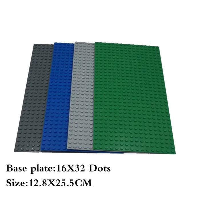 Plaques de base classiques 32x32 16x32 16x16 points, blocs de construction, briques, plaques de base