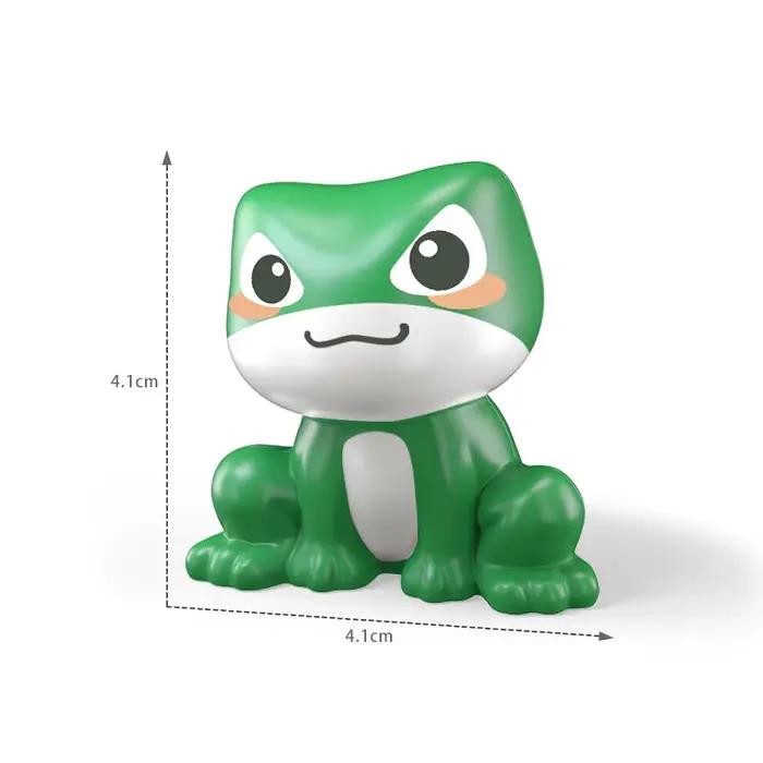 Grands blocs de construction, animaux de ferme, chat, chien, accessoires, Lion, requin, Compatible a