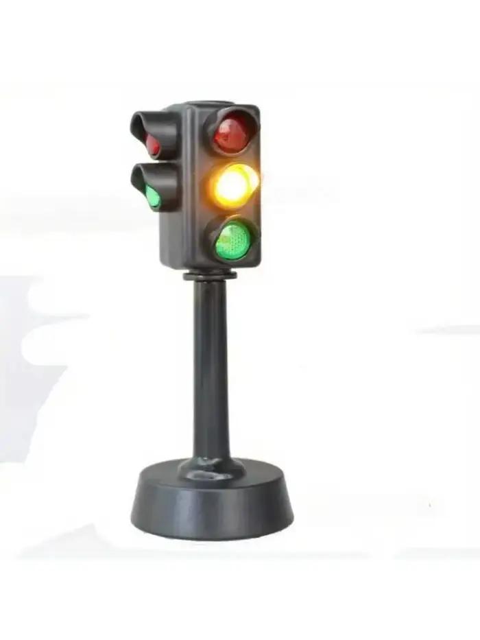 Mini blocs de feux de signalisation routière, éducation de la sécurité des enfants, Puzzle, jouet de