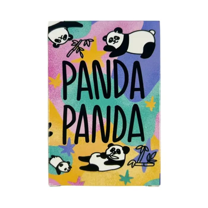 Jeu de cartes Panda Panda 2026 – Édition anglaise – Jeu de société de cartes à jouer pour fête et pu
