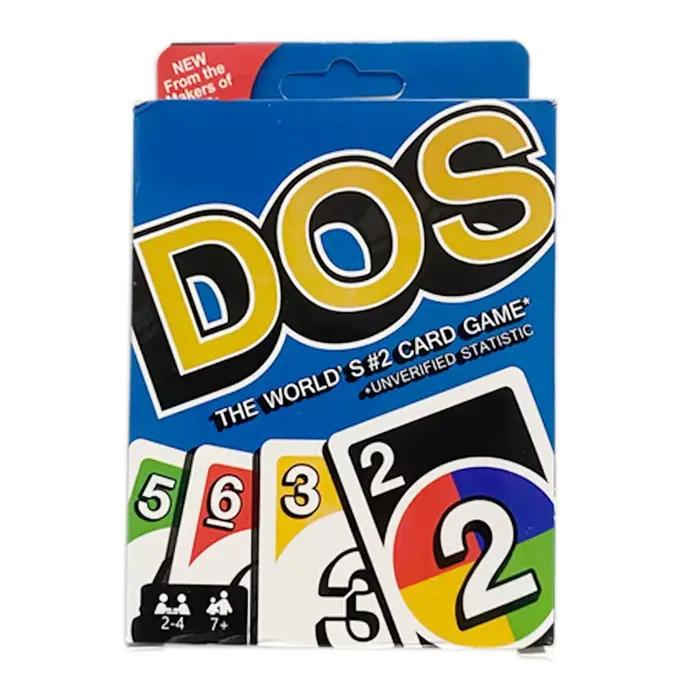 Jeu de cartes familial DOS 2e édition avec règles mis à jour, adapté aux enfants et aux adultes, pou