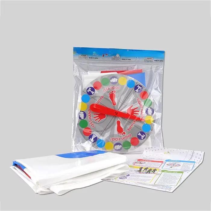 Twister Ultimate plus grand tapis plus de taches colorées famille enfants jeu de fête Parent-enfant 