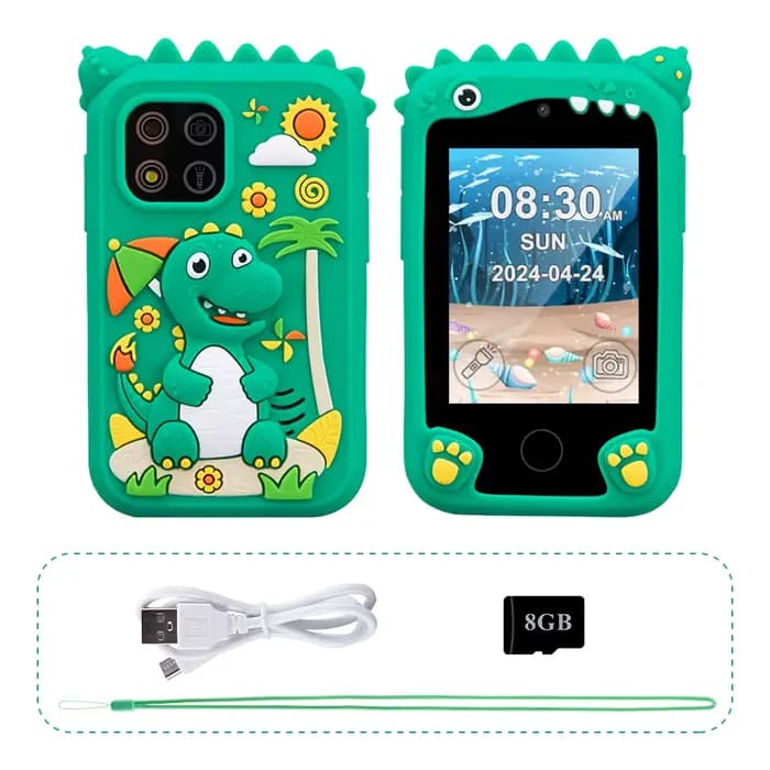 Jouets éducatifs intelligents pour enfants, lecteur Musci, apprentissage du Selfie, téléphone pour t