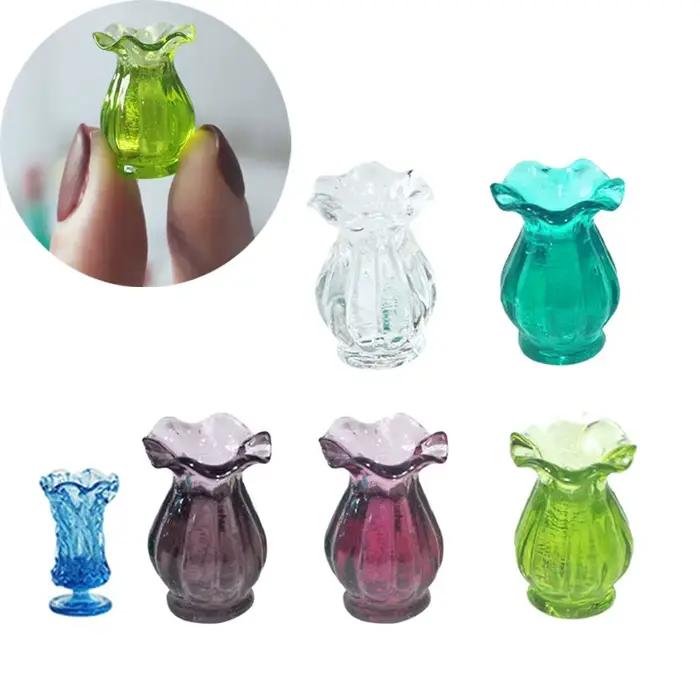 Vase/fleur l'inventaire pour herbe d OB11 1/12, accessoires de maison, mini poubelle, décoration de 