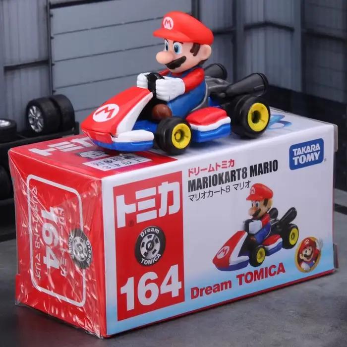TAKARA TOMY Tomica 164 Super Mario Yoshi Kart 8, voiture en alliage, série de répliques de modèles, 