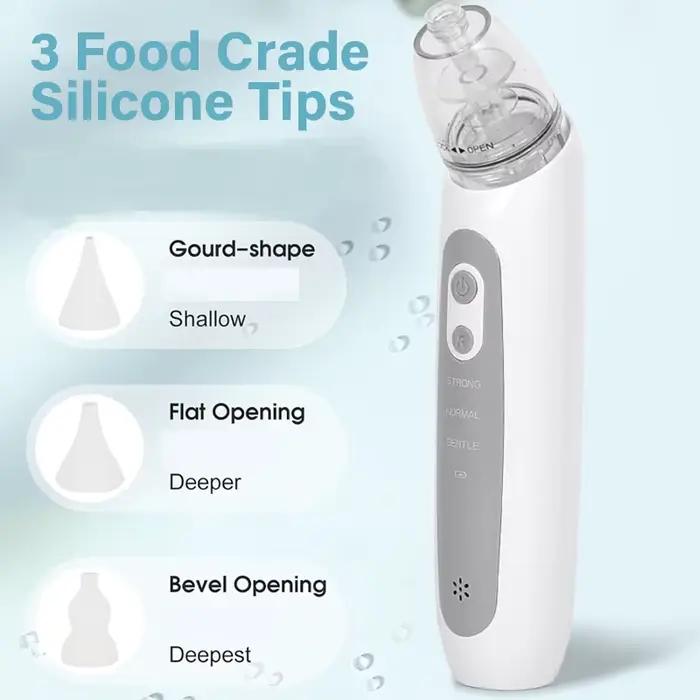 Aspirateur nasal pour bébé, aspirateur nasal électrique pour tout-petit, aspirateur nasal automatiqu