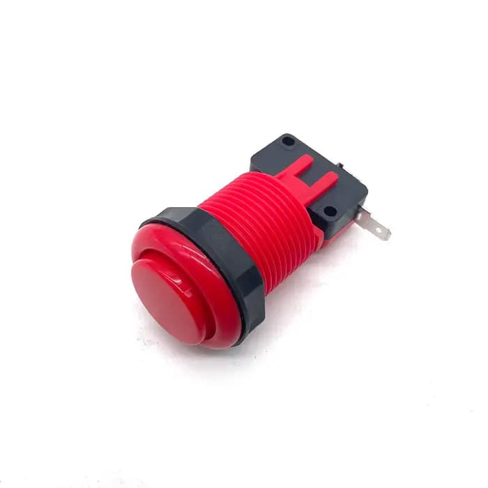 10 pièces 28mm plus court Happ Style américain bouton poussoir avec Micro interrupteur pour tous les