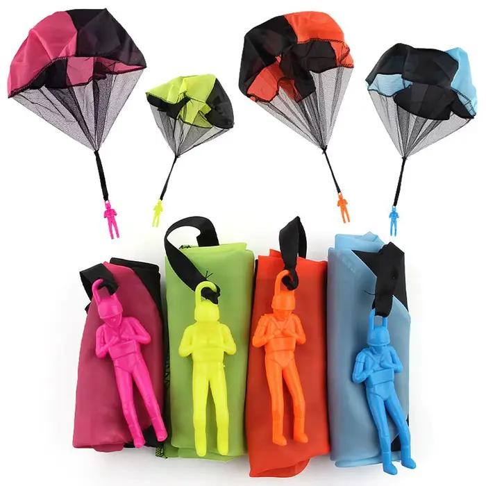 Mini Soldat de Jeu : Parachute de Sport Amusant à Lancer à la Main pour Activités Éducatives et Exté