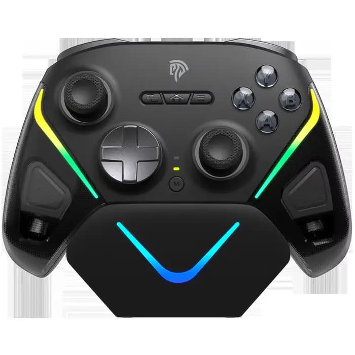 Manette de jeu sans fil EasySMX D10, contrôleur de jeu Bluetooth compatible avec PC/Switch/téléphone