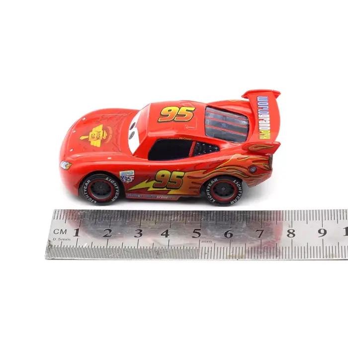 Coffret de jouets de voitures et camions en métal Disney Pixar Cars 1/43, Lightning McQueen, King Cr