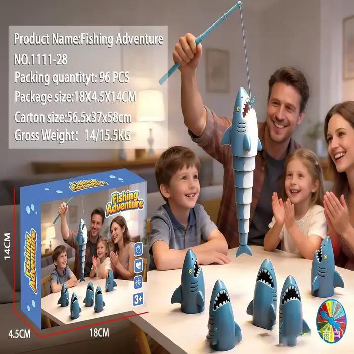 Jeu de pêche - Jouet de bassin rotatif classique, jeu interactif parent-enfant, éducatif pour les to