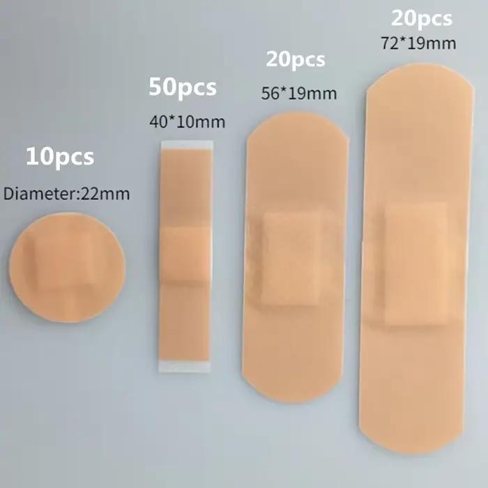 Pansement adhésif imperméable respirant pour bébé, 100 pièces/ensemble, crêpe hémostatique, autocoll
