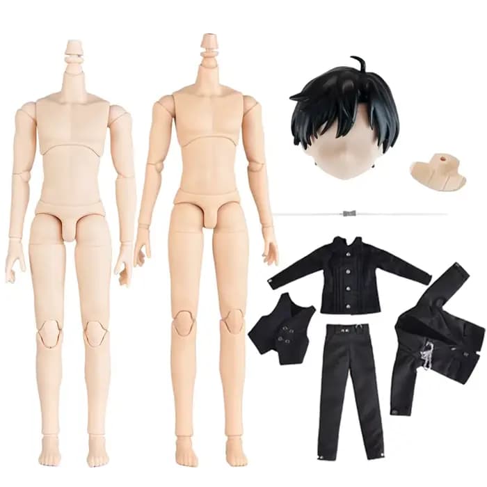 YMY23 corps de poupée masculine 1/7 Bjd corps Joint poupée remplacer les vêtements de cheveux de vis