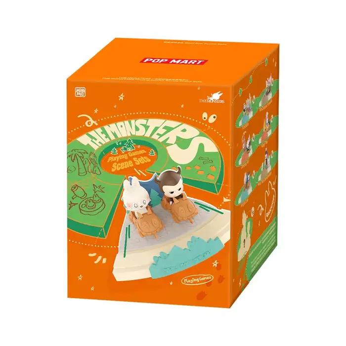POP MART THE MONSTERS jeux de jeu série scène ensembles boîte mystère 1 pièce/6 pièces POPMART boîte