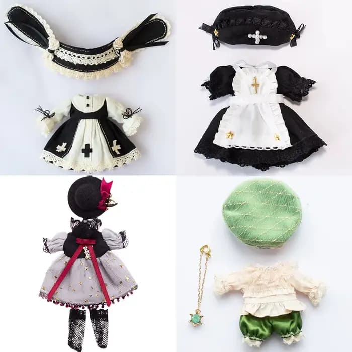 Nouveau Ob11 poupée Suki Ins vêtements jupe poupée princesse robe costume poupée robe de chambre pou