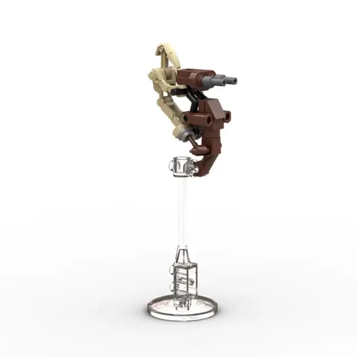 Les modèles de la série de robots miniatures de jouets de construction MOC - ces jouets d'assemblage