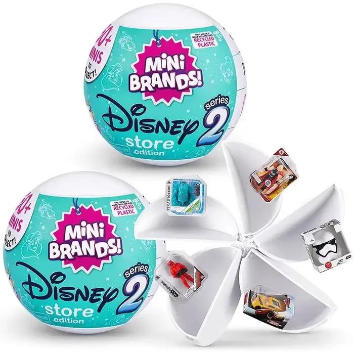 5 Surprise Disney Mini marques jouets à collectionner Disney Store édition 2 Capsule mystère vraie p