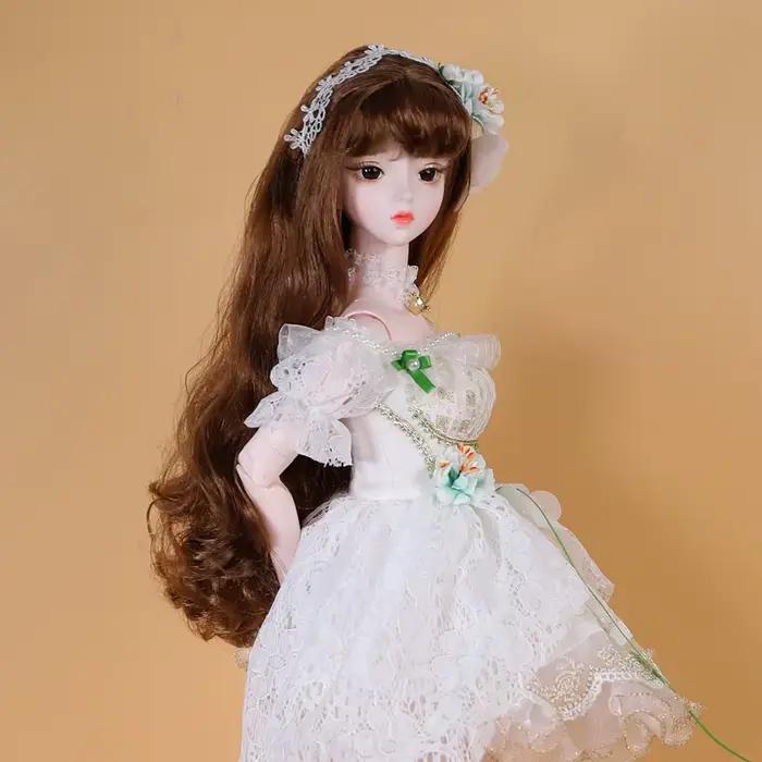 DBS – robe en dentelle blanche, chaussettes, Kimono rose, violet, jupe, vêtements Anime filles pour 