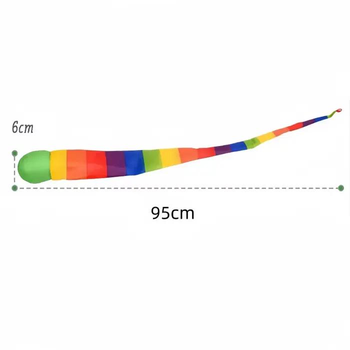 Jouet d'extérieur arc-en-ciel pour lancer et attraper la balle, idéal pour l'école, l'éducation, l'e