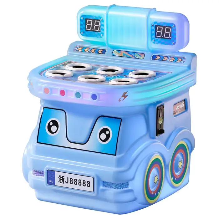 Panneau de lecture de terrain de jeu de machine de jeu de code de numérisation de pièces de monnaie